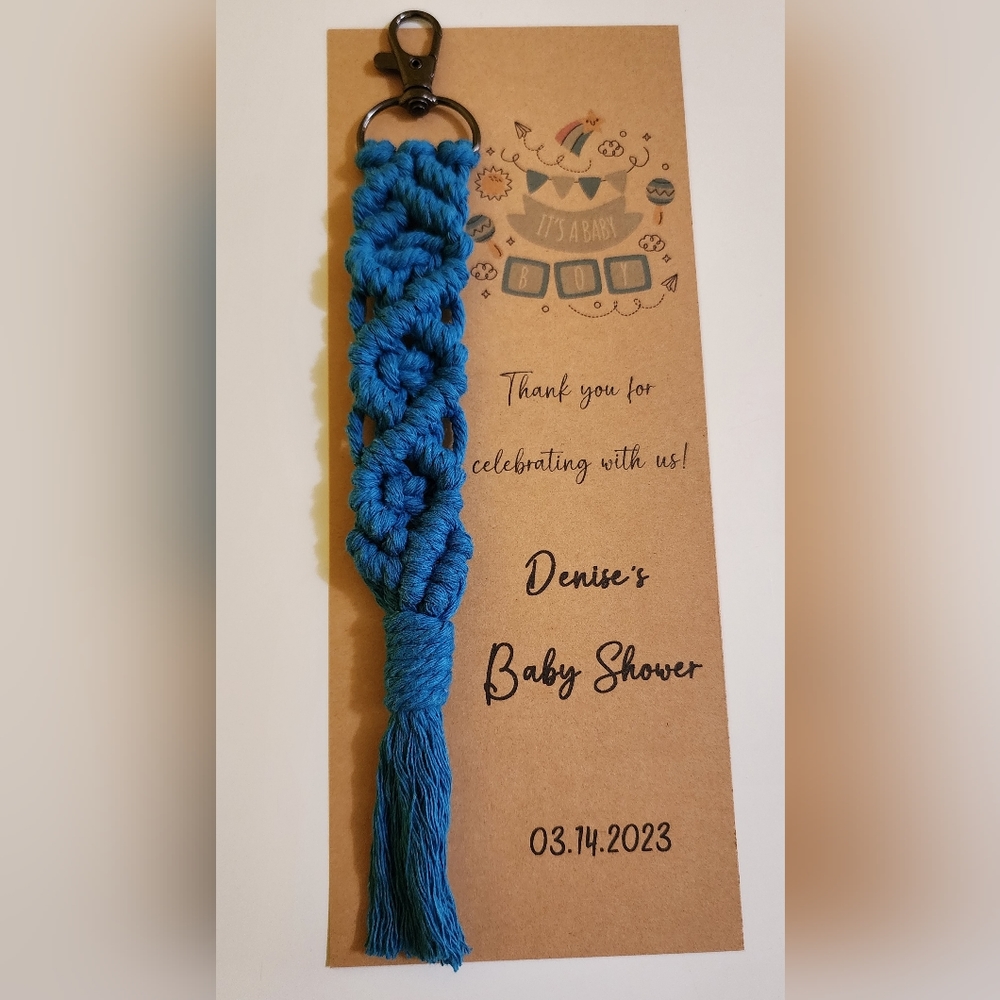 Handmade Macrame Keychains